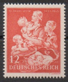 Michel Nr. 859, Winterhilfswerk postfrisch.